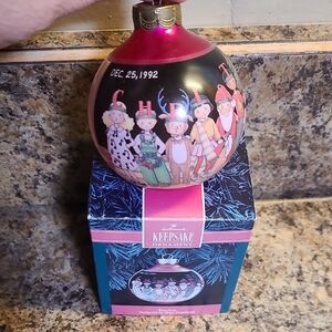 Hallmark Vintage Keepsake Mary Engelbreit Christmas "Teacher" Ornament  1992